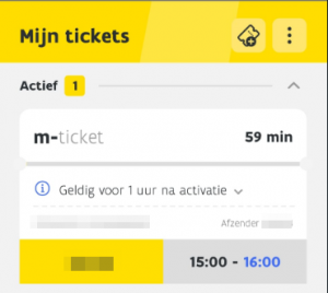 Houden Plaatsen Matroos Tickets voor het openbaar vervoer via je smartphone