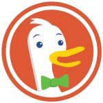 Logo van DuckDuckGo